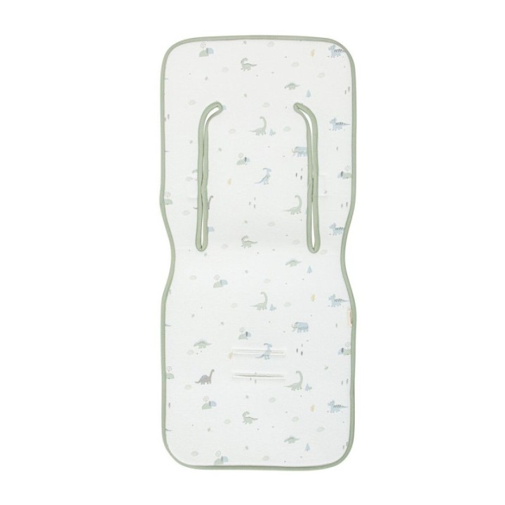 Colchoneta silla de paseo Trex (blanco/verde) de Bimbidreams