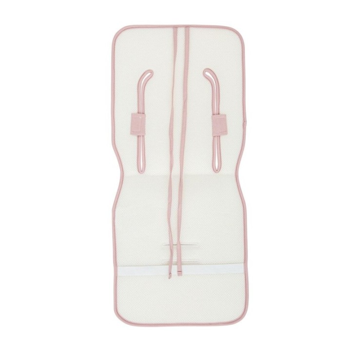 Colchoneta silla de paseo Niza (blanco/lila) de Bimbidreams