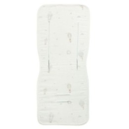 Colchoneta silla de paseo Blue Sky (blanco/verde) de Bimbidreams