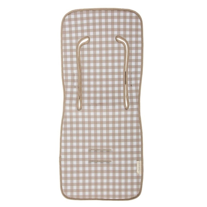 Colchoneta silla de paseo Vichi (lino) de Bimbidreams