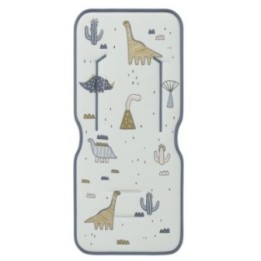 Colchoneta silla de paseo Dinosaurius (azul) de Bimbidreams