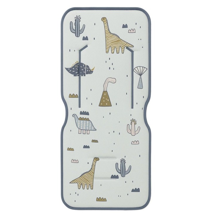 Colchoneta silla de paseo Dinosaurius (azul) de Bimbidreams
