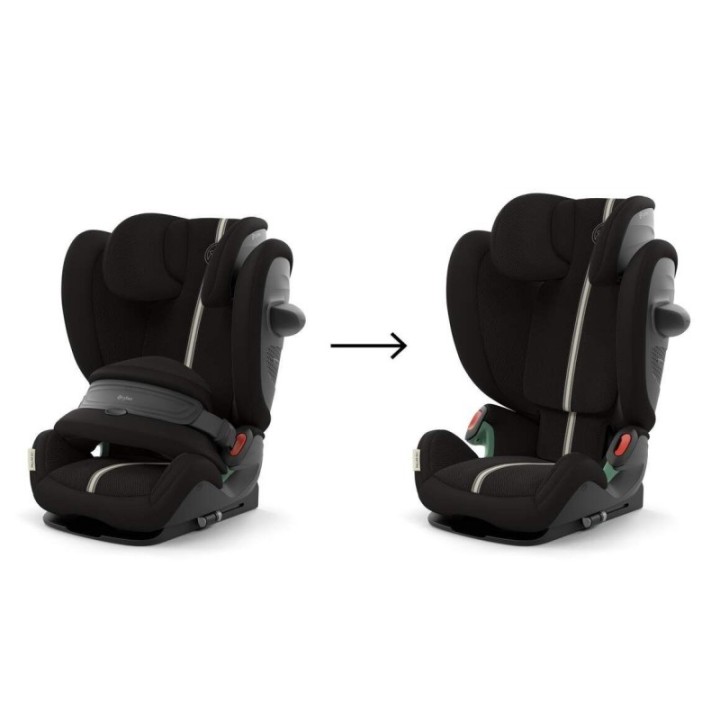 Silla de coche Pallas G3 i-Size de Cybex - Moon Black PLUS