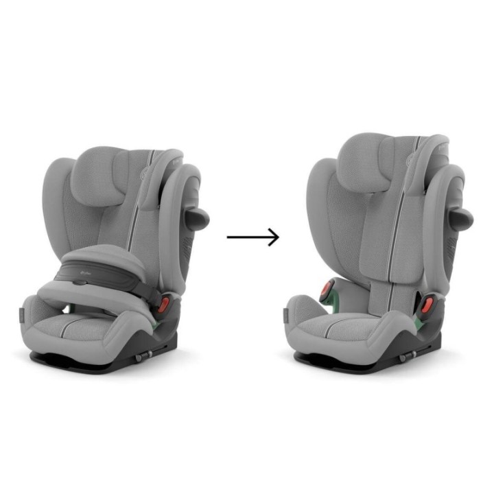 Cadeira auto Pallas G3 i-Size da Cybex - Stone Grey PLUS