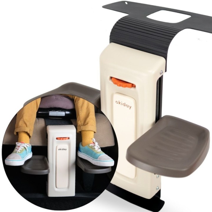 Reposapiés para silla de coche Okiday