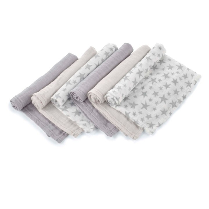 Muselinas de bambú multiuso 35x35 de Jané (pack 6)