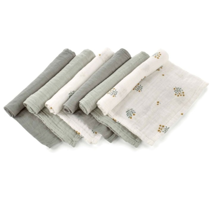 Muselinas de bambú multiuso 35x35 de Jané (pack 6)