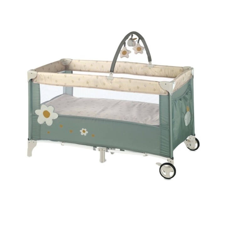 Cuna de viaje Duo Level Toys de Jané en color Botanic