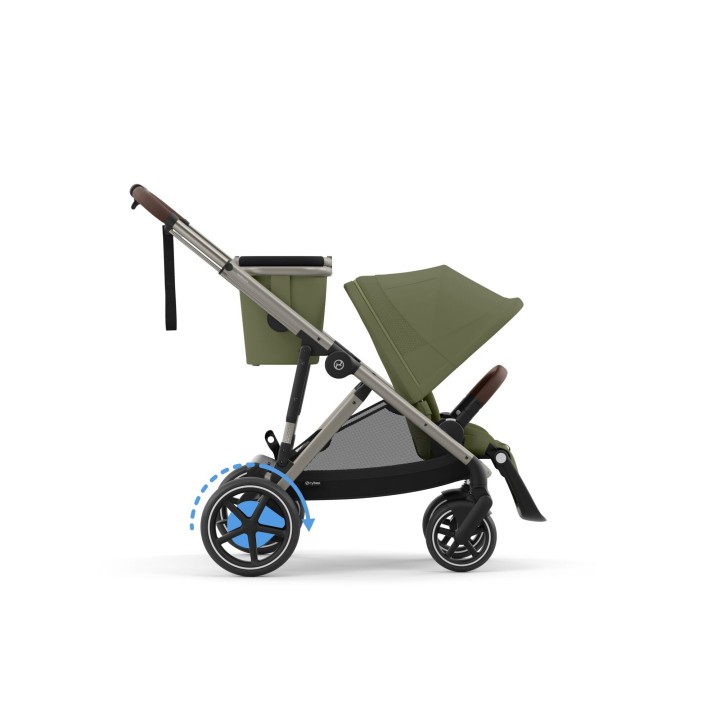 Dúo e-Gazelle S de Cybex - Moss Green