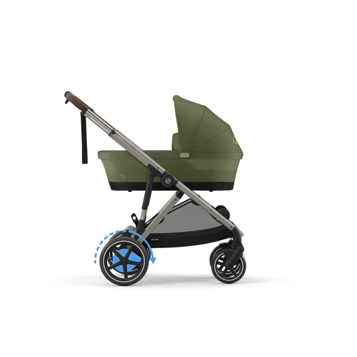 Dúo e-Gazelle S de Cybex - Moss Green