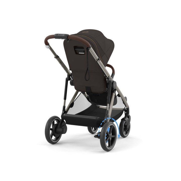 Dúo e-Gazelle S de Cybex - Chocolate Brown