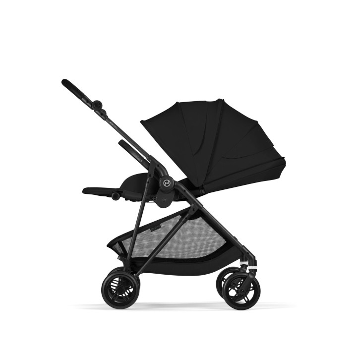 Cadeira de passeio Melio Carbon da Cybex - Magic Black
