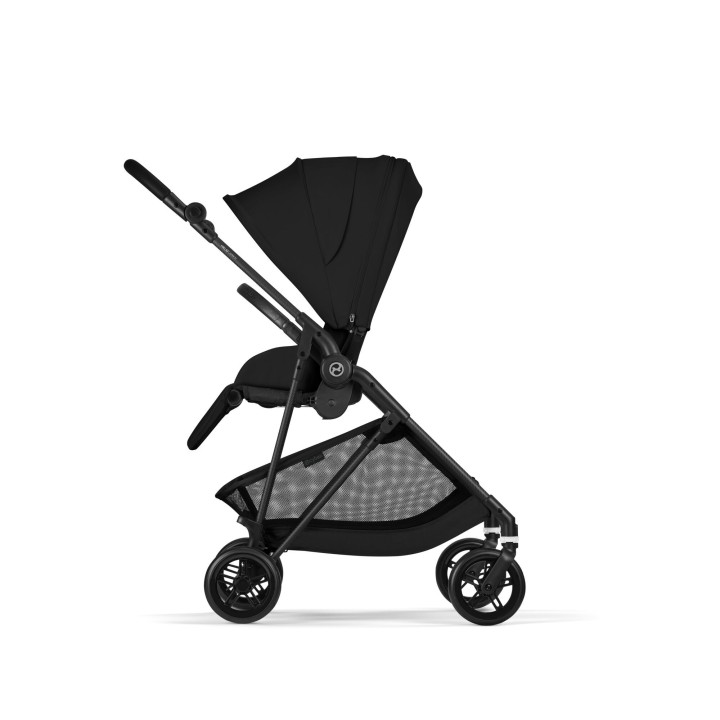 Cadeira de passeio Melio Carbon da Cybex - Magic Black