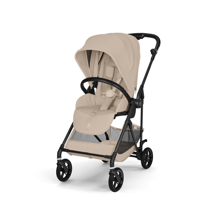 Cadeira de passeio Melio Carbon da Cybex - Almond Beige