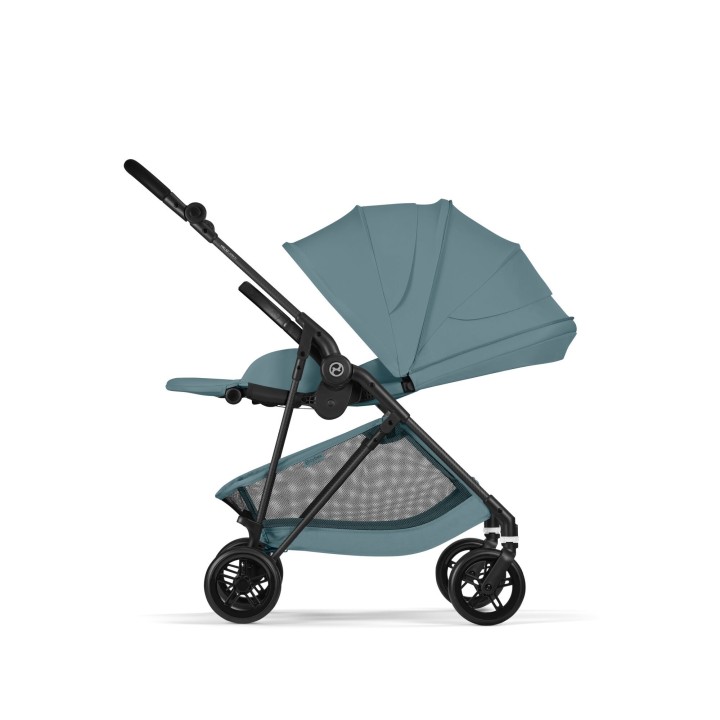 Cadeira de passeio Melio Carbon da Cybex - Stormy Blue