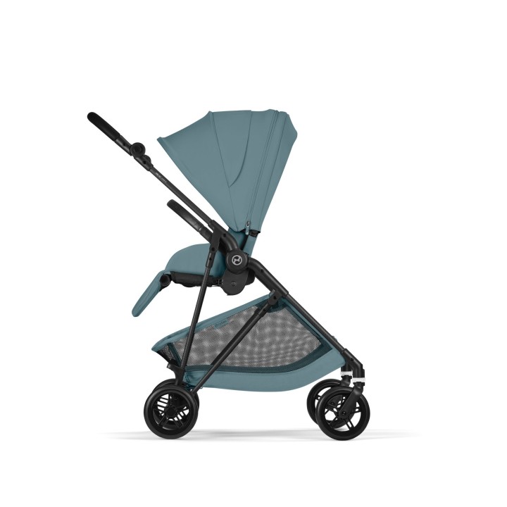 Cadeira de passeio Melio Carbon da Cybex - Stormy Blue