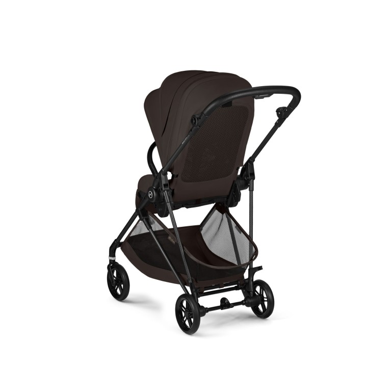 Cadeira de passeio Melio Carbon da Cybex - Chocolate Brown