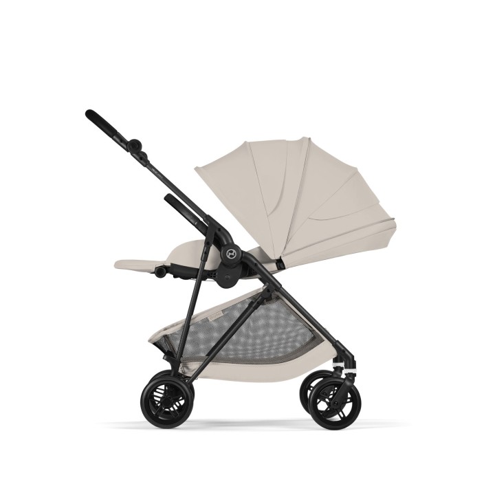 Cadeira de passeio Melio Carbon da Cybex - Dune Grey