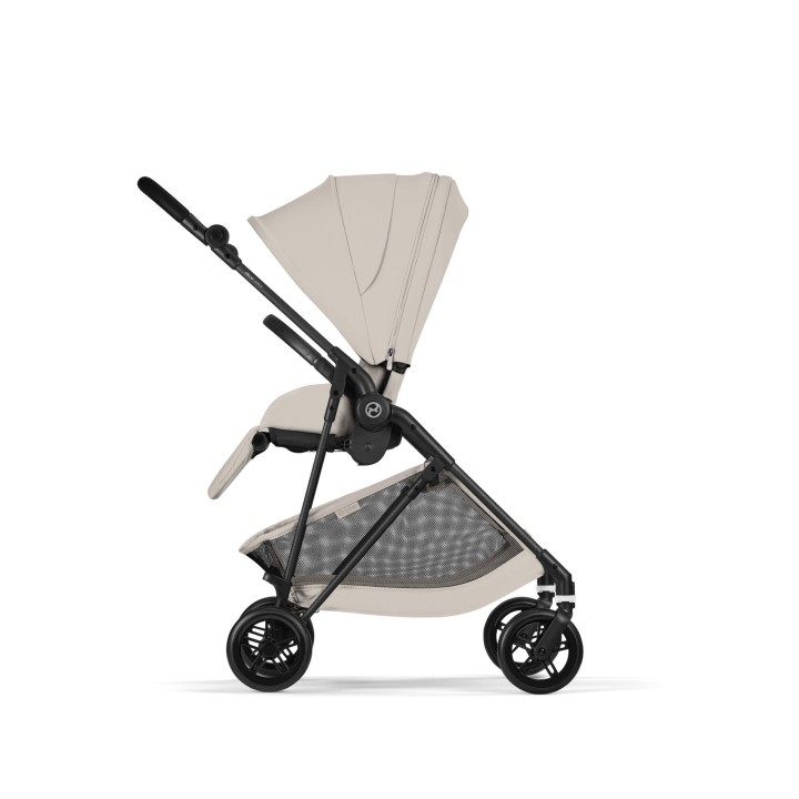 Cadeira de passeio Melio Carbon da Cybex - Dune Grey