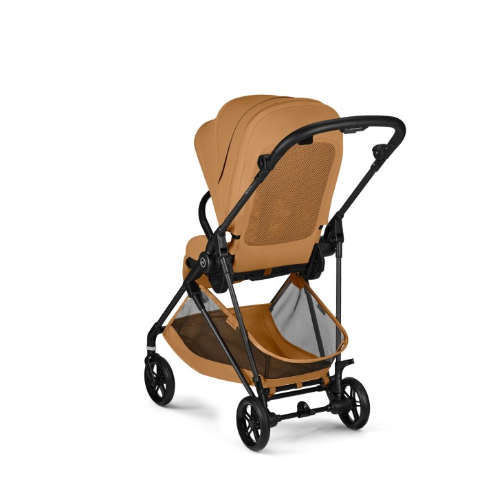 Cadeira de passeio Melio Carbon da Cybex - Cinnamon Yellow