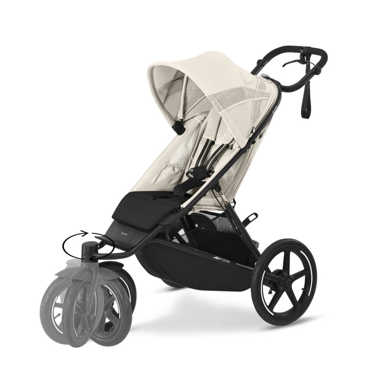 Silla de paseo Avi Spin de Cybex - Seashell Beige