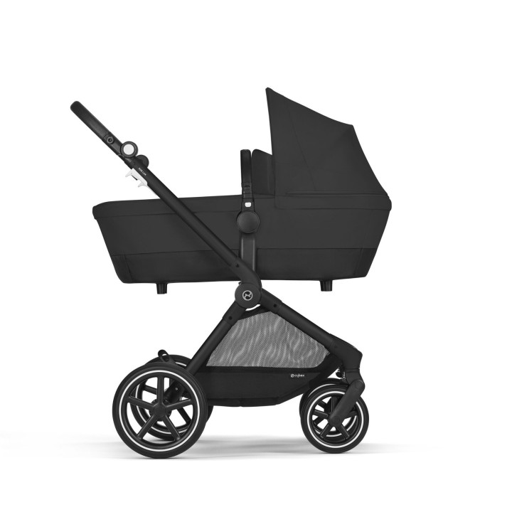 Carrinho Eos Lux 2 em 1 da Cybex - Moon Black