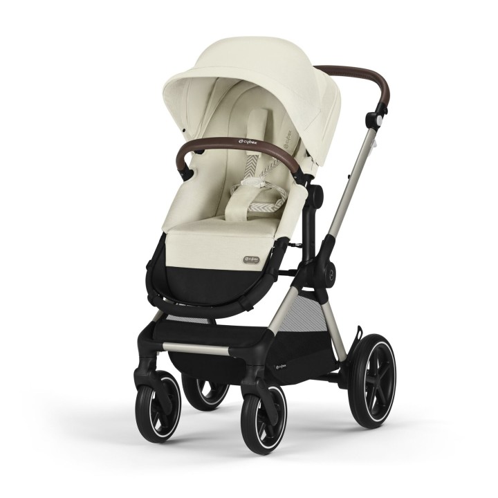 Carrinho Eos Lux 2 em 1 da Cybex - Seashell Beige