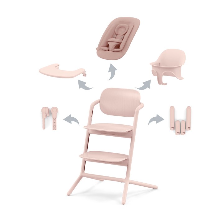 Cadeira Lemo 4 em 1 da Cybex - Pearl Pink
