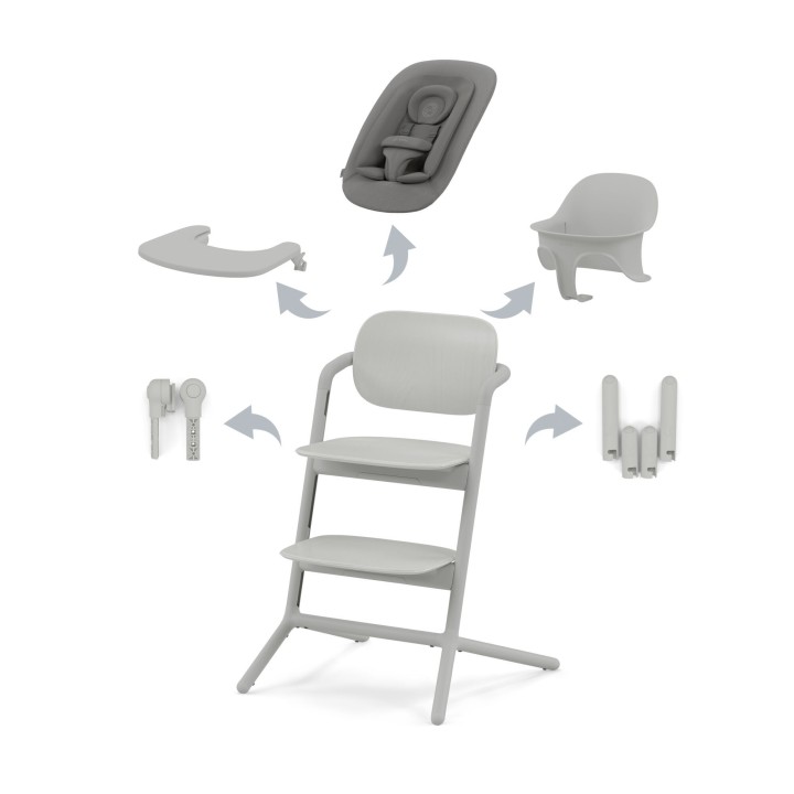 Cadeira Lemo 4 em 1 da Cybex - Suede Grey
