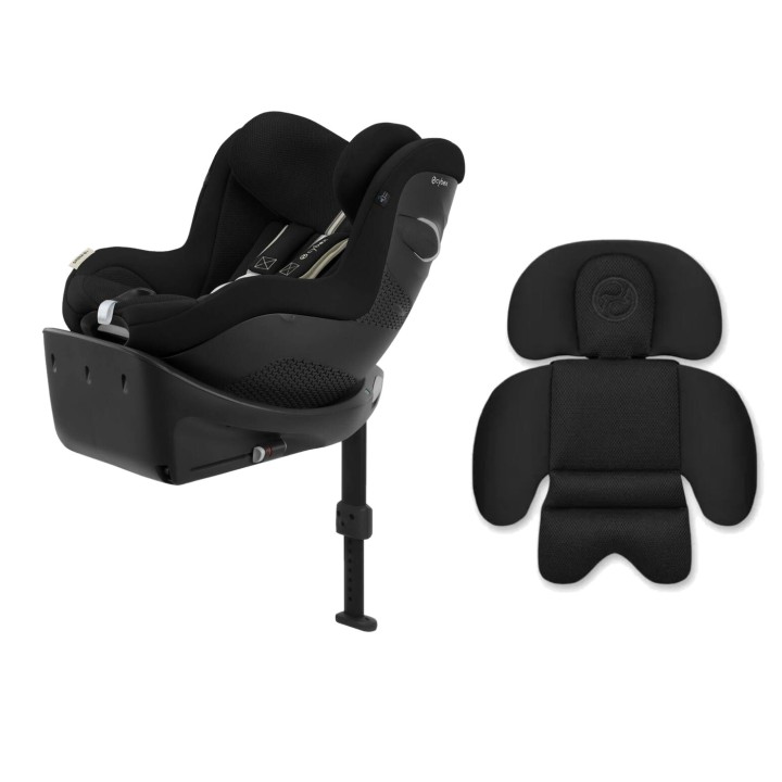 Sirona Gi i-Size com redutor para recém-nascido da Cybex - Moon Black PLUS