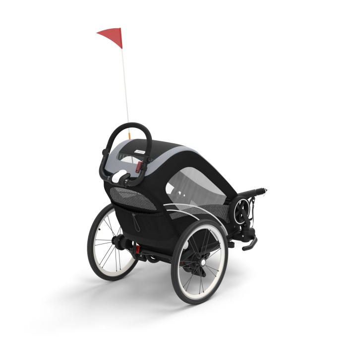 Remolque de bicicleta Zeno Bike de Cybex - All Black