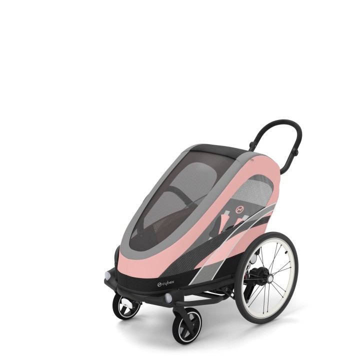 Remolque de bicicleta Zeno Bike de Cybex - Silver Pink