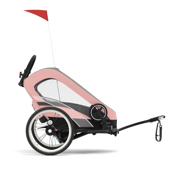 Remolque de bicicleta Zeno Bike de Cybex - Silver Pink