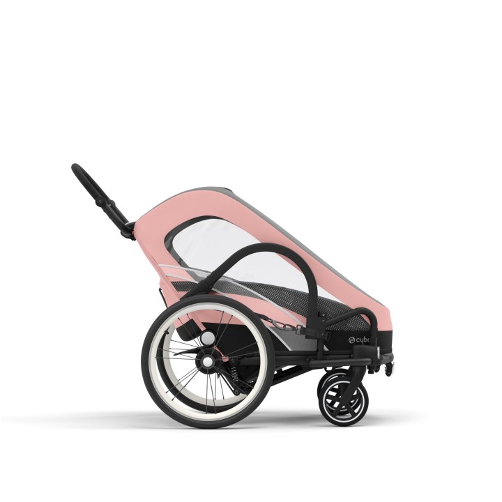Remolque de bicicleta Zeno Bike de Cybex - Silver Pink