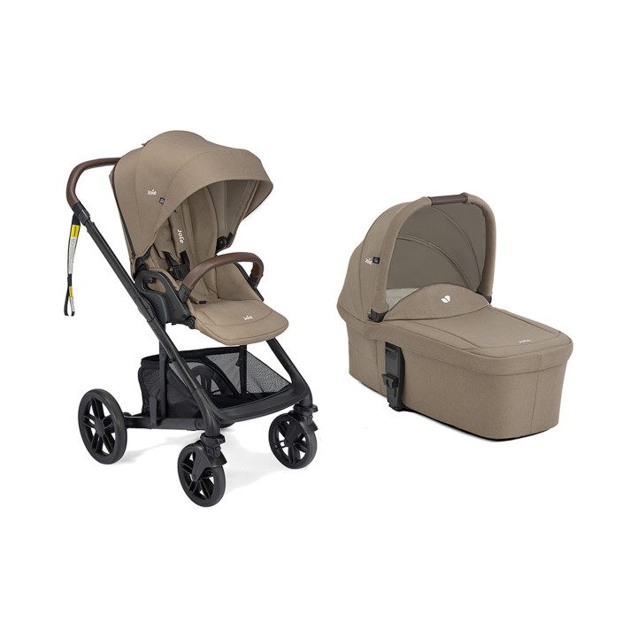 Carrito Dúo Chrome 2 con capazo de Joie - Cashew