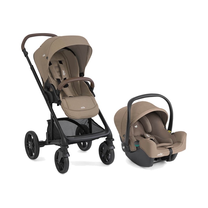 Carrito Dúo Chrome 2 con capazo de Joie - Cashew