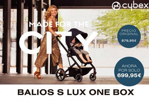 ¡Descubre la increíble oferta del trío Balios S Lux de Cybex!