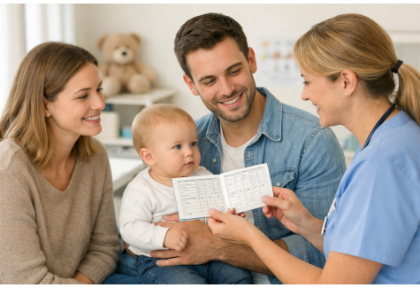 Calendario de vacunación infantil 2026 en España