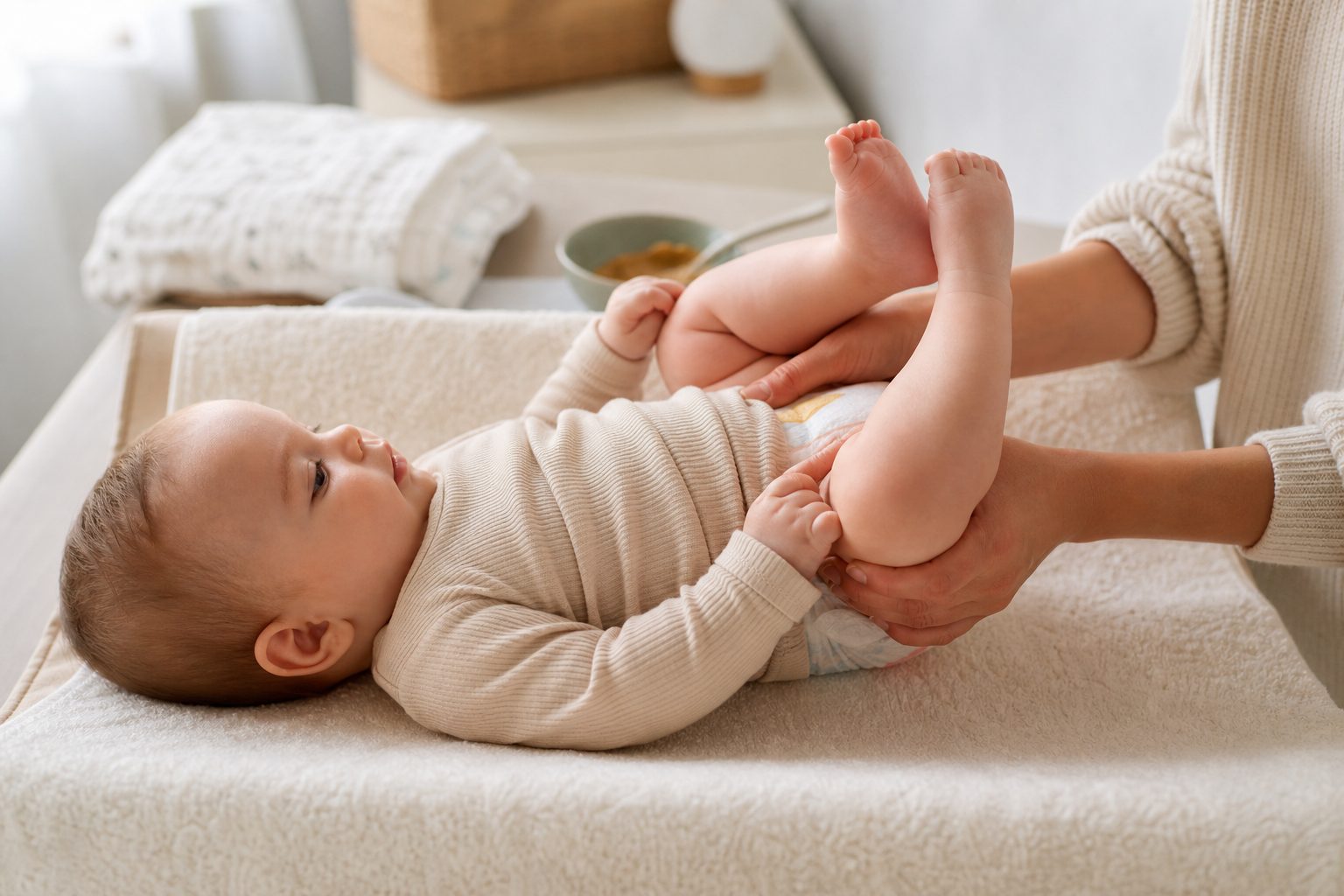 Estreñimiento en bebés: causas frecuentes, qué hacer y cuándo consultar
