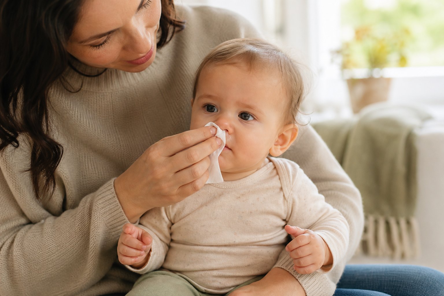 Constipação no bebé: o que fazer e quando ir ao pediatra