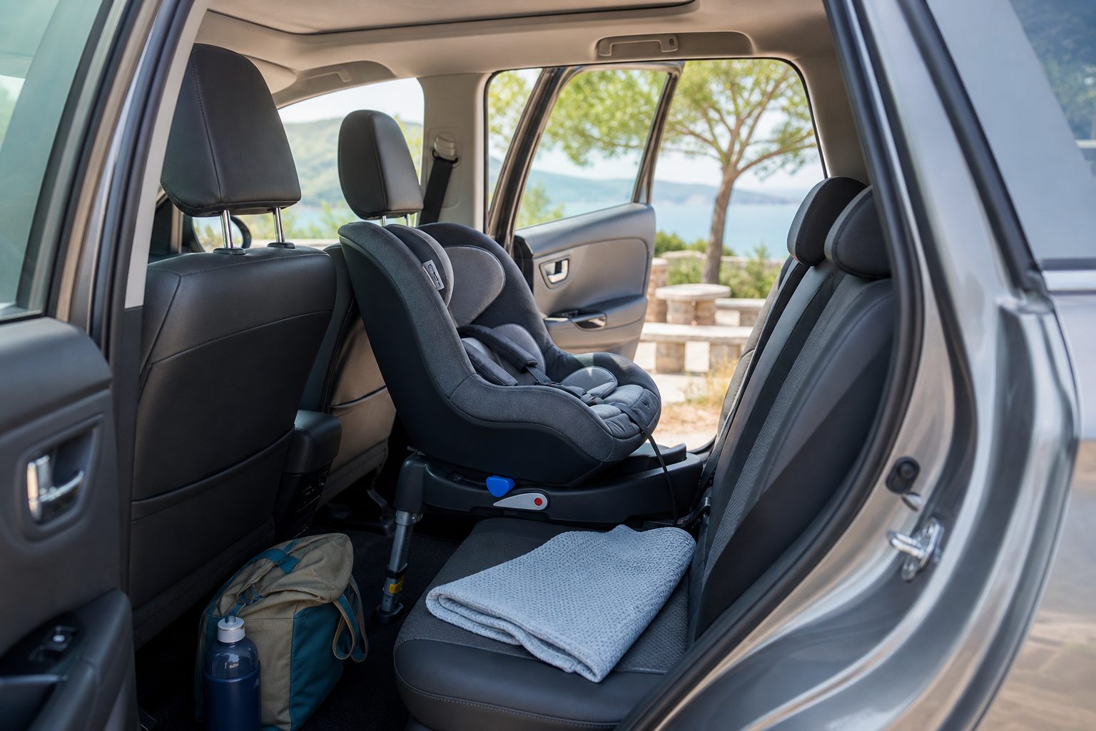 Viajar en coche con bebé en verano: calor, paradas y seguridad